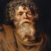 Tête d'un vieil homme - Peter Paul Rubens - Reproductions de tableaux et peintures haut de gamme