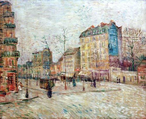 Boulevard de Clichy - van Gogh - Reproductions de tableaux et peintures haut de gamme