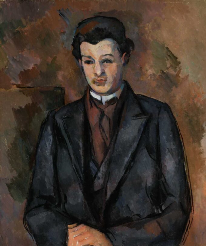 Portrait of the painter Alfred Hauge - Paul Cézanne