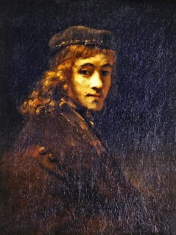 Titus le fils de l'artiste c.1662 - Rembrandt van Rijn - Reproductions de tableaux et peintures haut de gamme