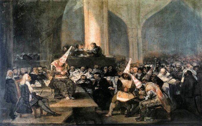 The Inquisition Tribunal - Francisco de Goya