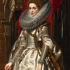 Portrait de Brigida Spinola Doria - Peter Paul Rubens - Reproductions de tableaux et peintures haut de gamme