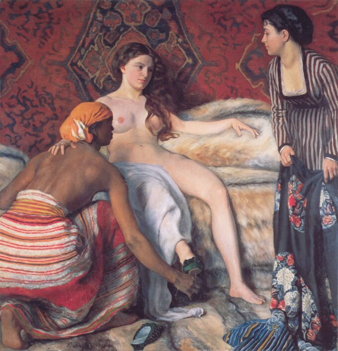 The Toilet - Frédéric Bazille