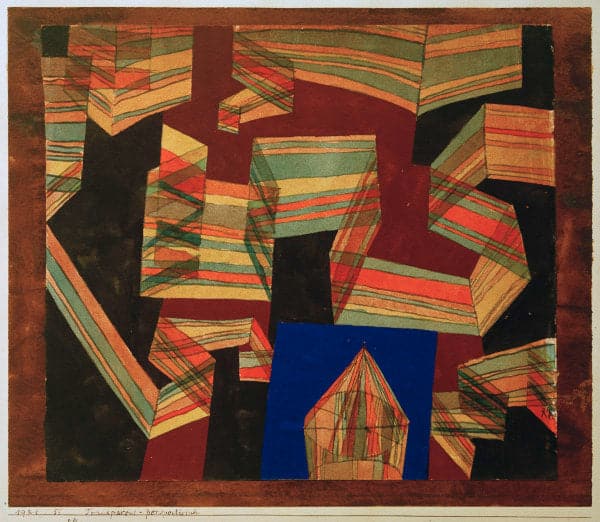 Transparency Perspective, 1921 - Paul Klee