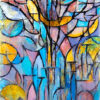 Arbres - Mondrian - Reproductions de tableaux et peintures haut de gamme