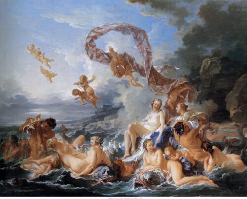 The Birth and Triumph of Venus - François Boucher - Reproductions de tableaux et peintures haut de gamme