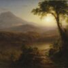 Paysage tropical - Frederic Edwin Church - Reproductions de tableaux et peintures haut de gamme