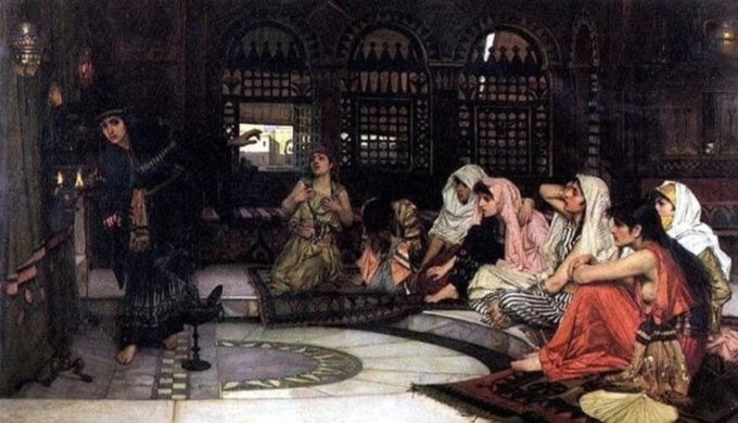 Consulting the Oracle - John William Waterhouse