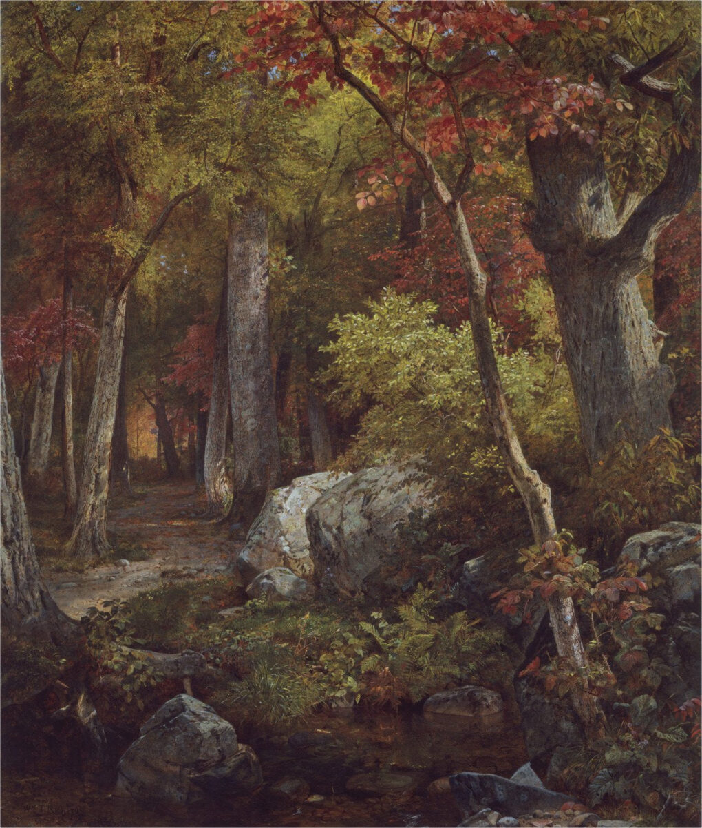 Octobre - William Trost Richards - Reproductions de tableaux et peintures haut de gamme