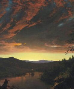 Twilight in the Wilderness - Frederic Edwin Church - Reproductions de tableaux et peintures haut de gamme