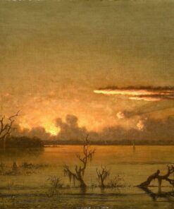 Crépuscule sur la rivière St. Johns - Martin Johnson Heade - Reproductions de tableaux et peintures haut de gamme