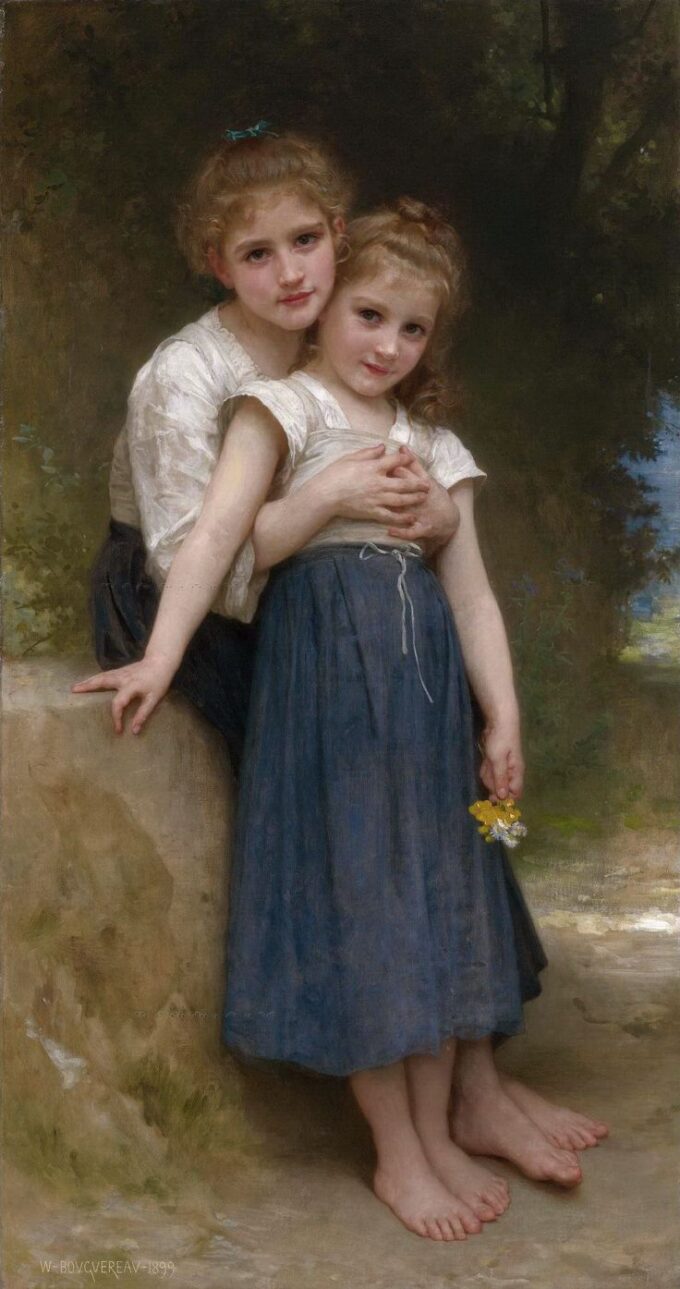 Two Sisters - William Bouguereau