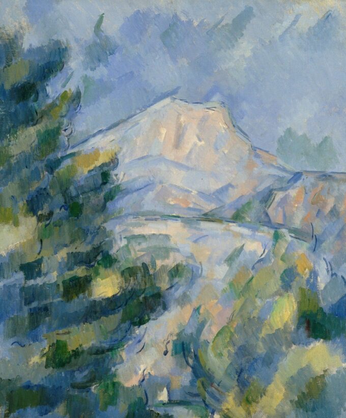 Mont Sainte-Victoire – Paul Cézanne Oil Painting Reproduction: High-Quality Artwork for Sale