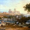 Vue de Lincoln - William Turner - Reproductions de tableaux et peintures haut de gamme