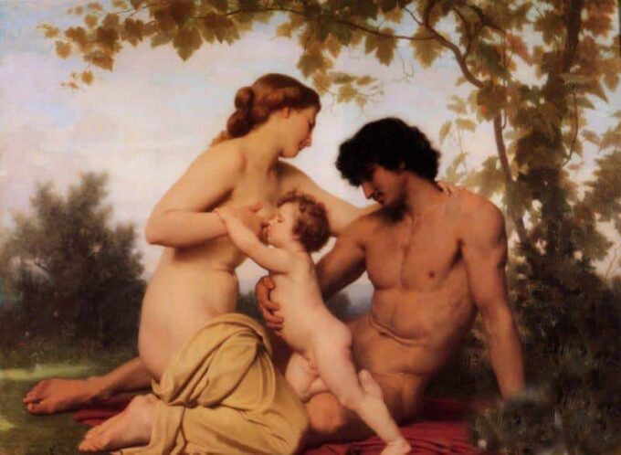 The Time of the Family - William Bouguereau