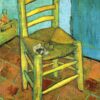 Chaise de Vincent avec une pipe - Van Gogh - Reproductions de tableaux et peintures haut de gamme