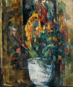 Vase de fleurs - Paul Cézanne - Reproductions de tableaux et peintures haut de gamme