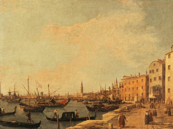 Riva degli Schiavoni - West Side, c.1730 - Giovanni Antonio Canal