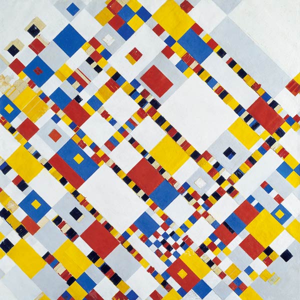 Victory Boogie Woogie II - Mondrian