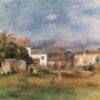 Vue près de Cagnes - Pierre-Auguste Renoir - Reproductions de tableaux et peintures haut de gamme