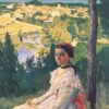 La Vue du village - Frédéric Bazille - Reproductions de tableaux et peintures haut de gamme