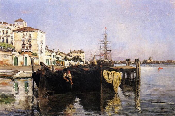 View of Venice - John Henry Twachtman