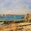 Villerville, le littoral - Eugène Boudin - Reproductions de tableaux et peintures haut de gamme