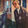 Vagabond de nuit : autoportrait - Edvard Munch - Reproductions de tableaux et peintures haut de gamme