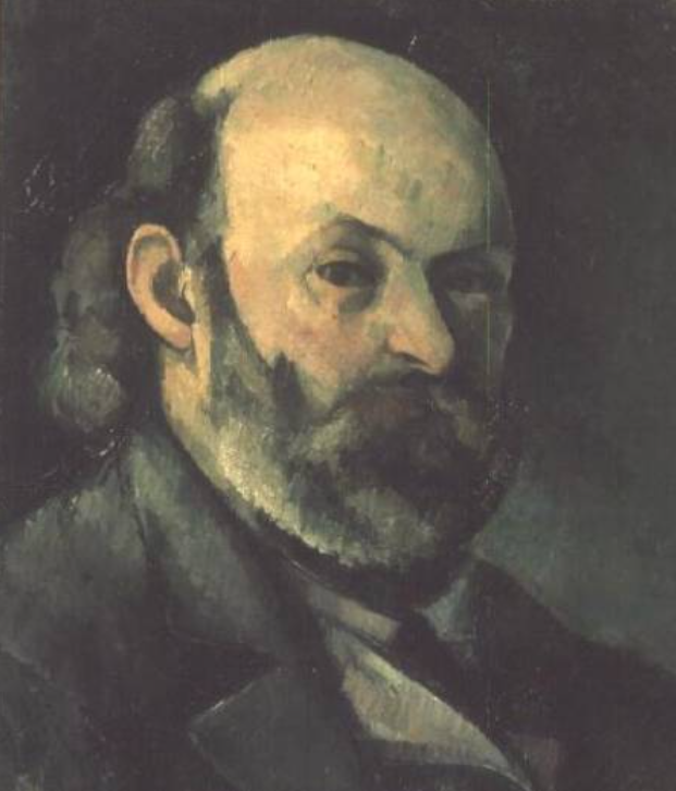 Self-portrait 1880 - Paul Cézanne