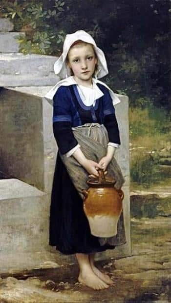 Water Carrier - William Bouguereau