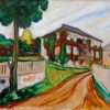 Vigne rouge sauvage - Edvard Munch - Reproductions de tableaux et peintures haut de gamme