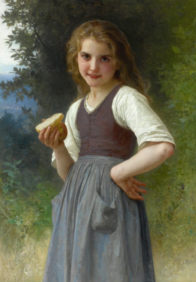 Afternoon Tea in the Fields - William Bouguereau