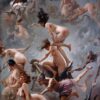 Les sorcières se rendant à leur sabbat - Luis Ricardo Falero - Reproductions de tableaux et peintures haut de gamme