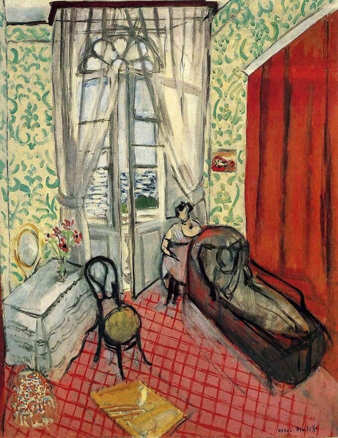 Two Women in an Interior - Matisse