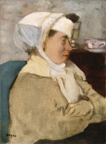 Woman with a Bandage - Edgar Degas