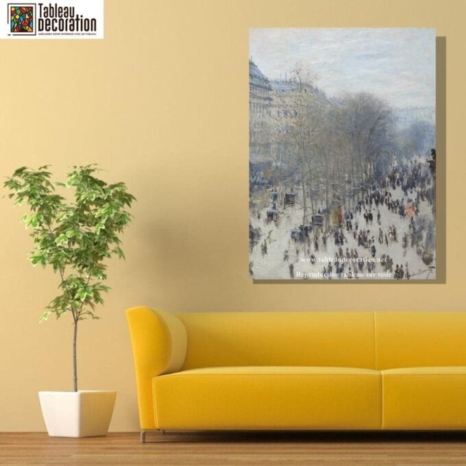 Boulevard des Capucines - Tableau Monet - Reproductions de tableaux et peintures haut de gamme