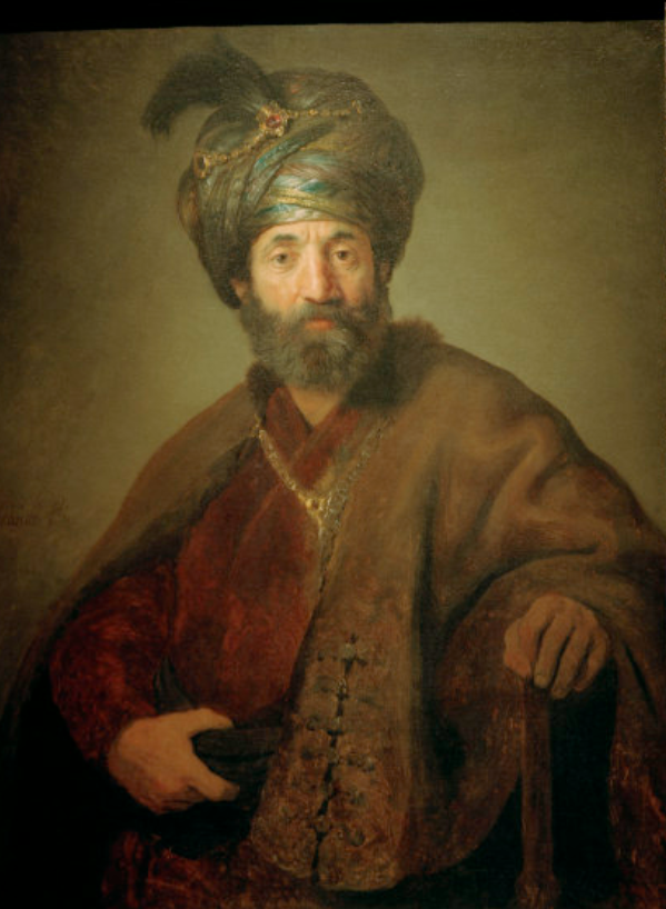 Man in Oriental Costume - Rembrandt van Rijn