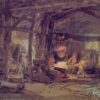 Une fonderie de fer - William Turner - Reproductions de tableaux et peintures haut de gamme