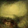 Soirée du déluge - William Turner - Reproductions de tableaux et peintures haut de gamme