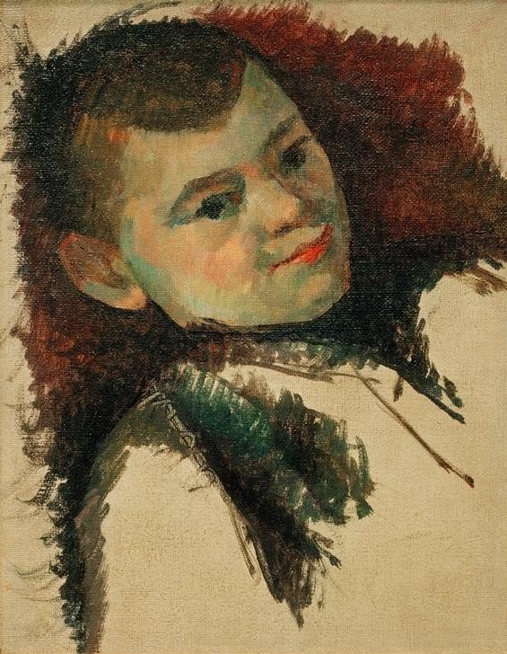 Portrait of Paul Cézanne Jr. - Paul Cézanne