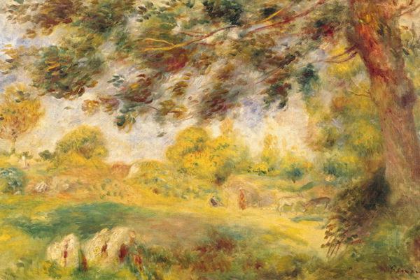 Spring Landscape - Pierre-Auguste Renoir