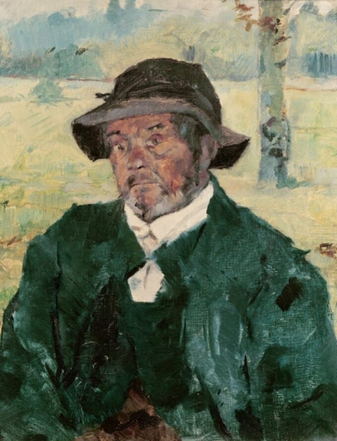 An old man, Celeyran - Toulouse Lautrec