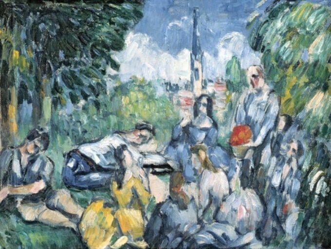 Luncheon on the Grass, 1876-77 - Paul Cézanne