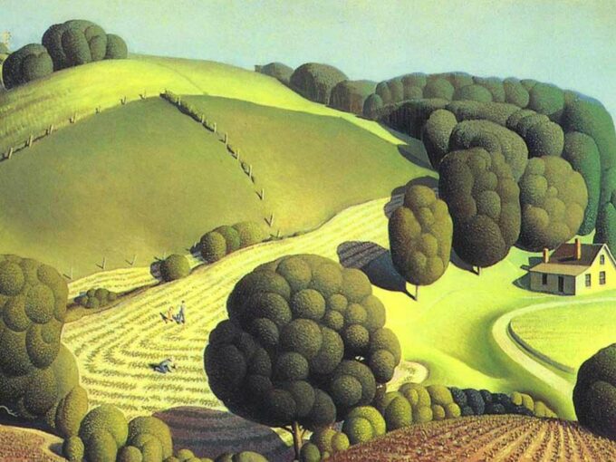 The Young Corn, 1931 - Grant Wood