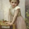 Yvonne de William Bouguereau - Reproductions de tableaux et peintures haut de gamme