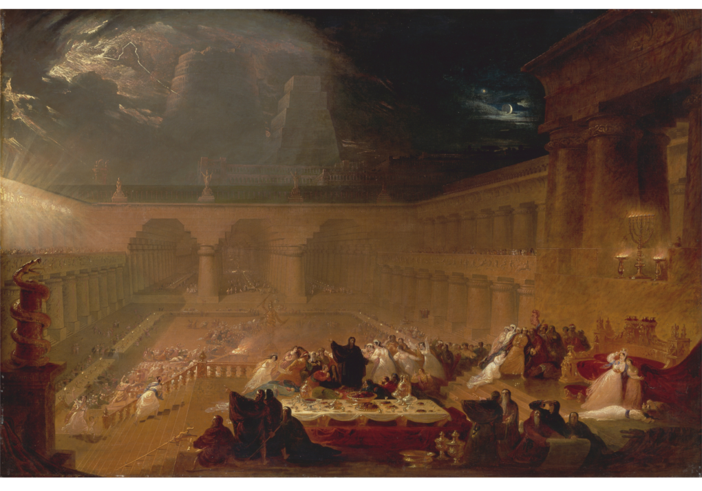 The Feast of Belshazzar - John Martin