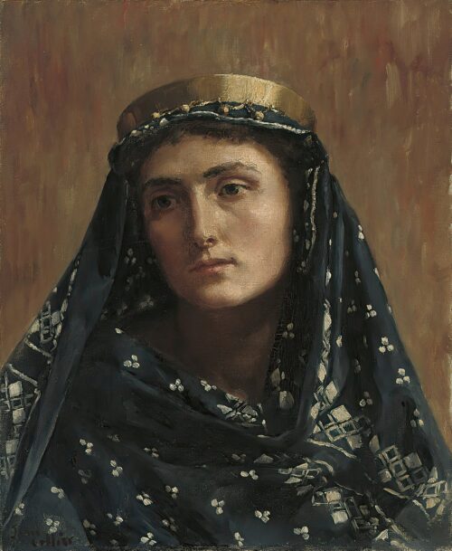 Portrait of a Lady in Eastern Dress – John Collier John Collier