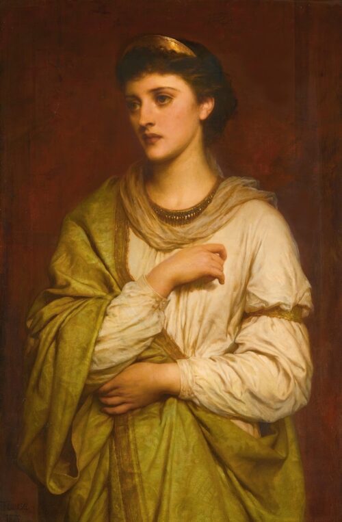 A Roman Maiden – Sir Francis Dicksee Sir Francis Dicksee