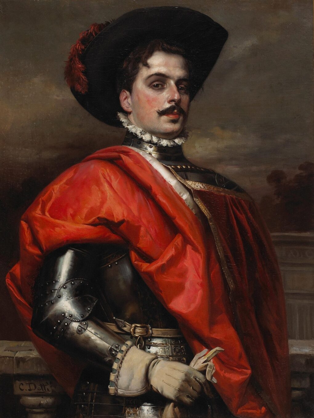 The Proud Cavalier – Cesare-Auguste Detti