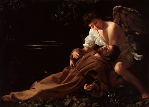 Saint Francis of Assisi in Ecstasy – Caravaggio Caravaggio